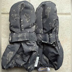 Kid’s wheat MITTENS TECH snow gloves